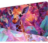 Pink Mouse Pad,1000x500x3mm Mouse Mat Give Something Away Desk Mat Large,Soft Smooth Surface Anti-Slip Rubber Base Mousepad Waterproof,Durable,Desk Pad for Gaming Office Christmas Decorations N1-740