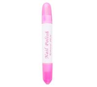 Pink Nail Erase Pen Removable Head Nail Polish Cleaning Plastic Corrector Pen for Manicure Corrector for Manicure Fingernail Home Salon Use,Foot,Hand Care,Art and Polish (6g)