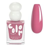 Pink Nail Polish - Dusty Pink Nail Varnish - Quick Dry Nail Polish - Glossy Light pink Nail Varnish - Breathable, Long Lasting & Chip Resistant, No Need Cure DIY Home Manicure For Women Girl