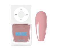 Pink Nail Polish, Quick Dry Dusty Pink Nail Varnish Long Lasting Breathable Water-based Easy To Apply Light Pink Nail Polish for DIY Nail Art Manicure at Home