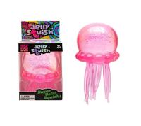 (Pink) NeeDoh Jellyfish Jelly Squish Stress Toy Fidget Sensory Squeeze Squishy Toy