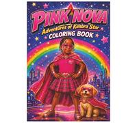 Pink Nova Adventures of Kimbra Star Coloring Book
