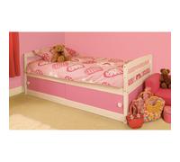 (Pink) Olaine Storage Bed with Lucy Mattress