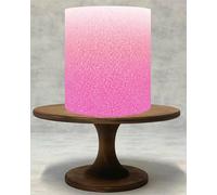 Pink Ombre Edible Cake Wrap A4 Seamless Gradient Cake Topper Icing Sheet or Wafer Paper Birthday Wedding Baby Shower Party!125 (Wafer Paper)