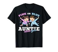 Pink Or Blue Auntie Loves You Keeper of The Gender Reveal T-Shirt