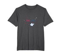 Pink or Blue Dreams Come True Baby Shower Celebration T-Shirt, Men's Big and Tall, Dark Heather Grey, 4X Tall