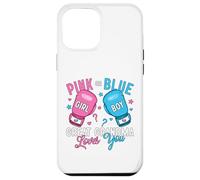 Pink Or Blue Great Grandma Loves You Boxing Gender Reveal Case for iPhone 12 Pro Max