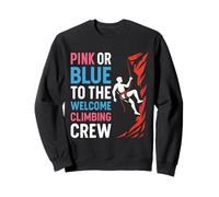 Pink Or Blue To The Welcome Climbing Crew Sweatshirt