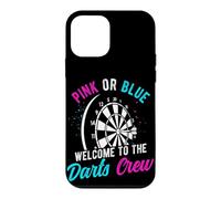 PINK OR BLUE WELCOME TO THE Darts CREW Gender Reveal Darts Case for iPhone 12 mini