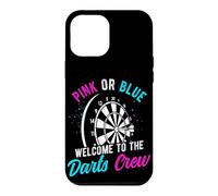 PINK OR BLUE WELCOME TO THE Darts CREW Gender Reveal Darts Case for iPhone 12 Pro Max