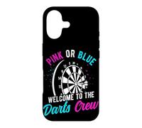 PINK OR BLUE WELCOME TO THE Darts CREW Gender Reveal Darts Case for iPhone 17