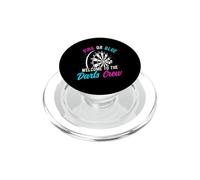 PINK OR BLUE WELCOME TO THE Darts CREW Gender Reveal Darts PopSockets PopGrip for MagSafe