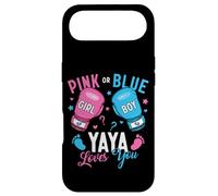 Pink Or Blue Yaya Loves You Boxing Gender Reveal Boxer Case for iPhone Air