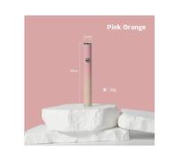 (Pink Orange) New Tungsten Coil USB Charging Compact And Portable Metal Cigarette Lighter Windproof Outdoor Camping Barbecue Men's High Gifts