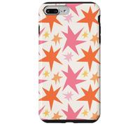 Pink Orange Starburst Funky Stars Pattern Case for iPhone 7 Plus/8 Plus