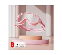 (Pink, Other) HD Anti-fog Swimming Goggles with Earplugs Adult Men Women Leak Proof Adjustable high-quality Silicone Swim Protection Eyewear