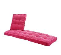 Pink Outdoor Bench Cushion 10cm Thick Fits 1 4 Seater Garden Chairs Comfortable Seat Cushion for Home & ill 55 x 45 cm Stylish Patio Decor.