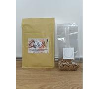Pink Oyster Mushroom Spawn/Seed, Foragers Table 100g heat sealed bag (Pleurotus djamor)