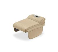 Pink Palm Multifunctional Car Armrest Storage Box, For Tesla Model Y, Center Console Armrest Tissue Box, Car Accessories