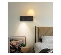 Pink Palm Nordic LED Wall Lamp Modern with Switch Wall Light Indoor Light Room Decor Reading Sconces for Hotel Bedside Bedroom Fixture