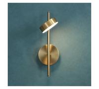 Pink Palm Nordic Simple Wall Lamp LED Rotation Adjustable Metal Wall Lights Bedroom Living Room Aisle Study Reading Gold Black Wall Lamps