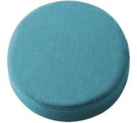 Pink Palm Round Seat Cushion for Dining Chairs Chair Cushion Memory Foam Non Slip Bar Stool Seat Cushion with Removable Cover for Outdoors/Indoor/Patio/Garden(# 4,30x5cm/12x2in)