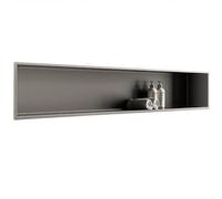 Pink Palm Shower Niche 304 Stainless Steel, Shower Niche Recessed Shelf, Insert Bathroom Storage for Shampoo, Soap, Toiletries, Built-in Installation