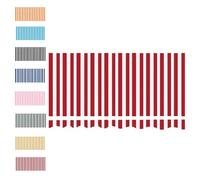 Pink Palm Stripe Awning Replacement Fabric Manual Retractable Awning Cloth, 6.5ft 10ft 13ft 16ft 20ft Sun Shade Cover Outdoor Canopy, Replacement Waterproof Shade(Red,16x10ft/500x300cm)