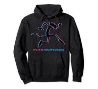 Pink Panther Blue And Pink Silhouette Pullover Hoodie