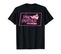 Pink Panther Boxed Portrait Logo T-Shirt
