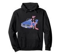 Pink Panther Vintage 1964 Convertible Car Cool Cat Pullover Hoodie