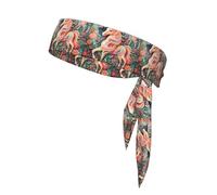 Pink Paper Cut Unicorn Sports Head Tie. Comfortable, Breathable, Fashionable, Unisex, Suitable for Running, Yoga, Fitness and Other Sports.