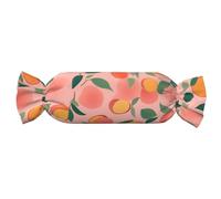 Pink Peach Pattern Seamless Pattern 1 Print Candy Pillow Cylindrical Comfort Roll Pillow Travel Neck Pillow Suitable For Head Neck And Back Support