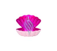 Pink Pearl - Colour LED Clam wt Glitter Pearl Sea Shell LED Colour