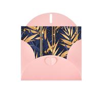 Pink Pearlescent Paper Holiday Cards 4"x6" YYHHAOFA the old hollywood Pattern Greeting Cards for Christmas, Birthday, Wedding Anniversary & Party Invitations