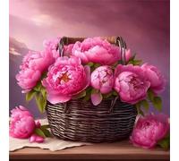 Pink Peony 200 Piece Jigsaw Puzzles for Adults, Colourful, Fun, Challenging and Brainteasing Adults jigsaw puzzles 200 Pieces, Beautiful Decoration Puzzle