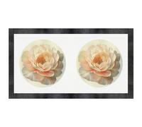 'Pink Peony in Full Bloom' Pet Feeding Mat (PM00028495)