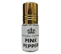 Pink Pepper Gorgeous Spicy Unisex Roll On Roller Perfume Fragrance Oil Scent by Paradise Perfumes & Gems (PPG) - 3ml 6ml 12ml (Pink Pepper, 12ml)