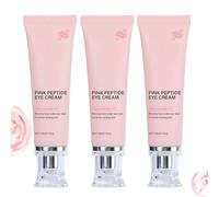 Pink Peptide Eye Cream, Eye Serum for Dark Circles And Puffy Eyes, Anti-Aging Reduces Fine Lines, Hydrating, Moisturizer, Eye Cream For Dark Circles And Puffy Eyes (30ml, 3)