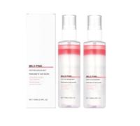 Pink Peptide Spray Serum, 100ML Pink Glass Glow Serum Mist for Moisturizer, Soothing and Firming, Uneven skin tone, Rose Korean Skin Care (100ml, 2)