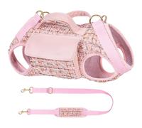 Pink Pet Carrier for Small Dogs, Hands-Free Shoulder Sling Bag, Adjustable Strap with Shoulder Pad, Lightweight, Breathable Dog Carrier, Holds Pets Up to 8.8 lbs / 4 kg