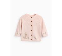 Pink Peter Rabbit Print Cardigan Up to 3 mths