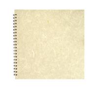 Pink Pig 11x11 Square Sketchbook | White Cartridge, 35 Leaves | Ivory