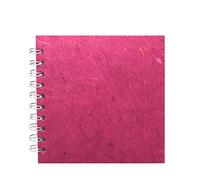 Pink Pig 6x6 Posh Banana Pig White Paper Sketchbook - Berry