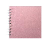 Pink Pig 6x6 Posh Silk Pig White Paper Sketchbook - Pale Pink