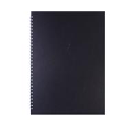 Pink Pig A3 25 Leaves Posh Silk Display Book - Black