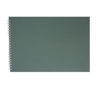 Pink Pig A3 Landscape Sketchbook | White Cartridge, 35 Leaves | Economy Green