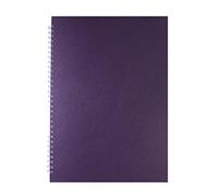 Pink Pig A3 Portrait Sketchbook | White Cartridge, 35 Leaves | Purple
