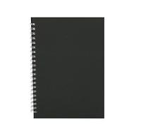 Pink Pig A4 Eco Pig Portrait White Paper Sketchbook - Black