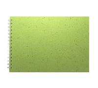 Pink Pig A4 Landscape Posh Banana Pig Sketch Book - Emerald